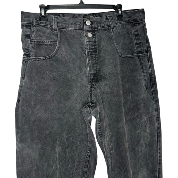 |VTG| GUESS 90s Pascal Baggy Tapered Raw Hem Jeans - Picture 2 of 8